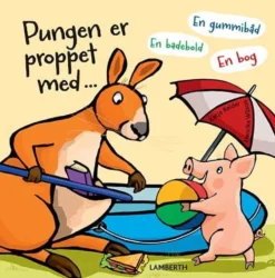 Pungen er proppet med ...