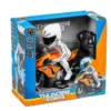 RC motorcykel med lys 1:10, orange