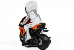 RC motorcykel med lys 1:10, orange