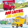 Rød lastbil, gul lastbil