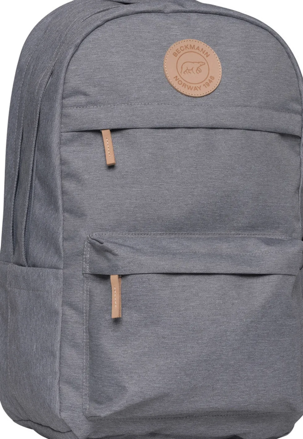 Rygsæk Beckmann city max grey 34 liter m/brystrem