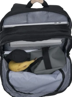 Rygsæk Beckmann urban black 30 liter m/brystrem