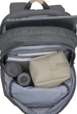 Rygsæk Beckmann urban grey 30 liter m/brystrem
