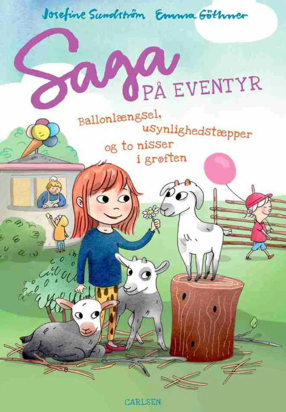 Saga på eventyr (4) - ballonlængsel, usynlighedstæpper og to nisser i grøften