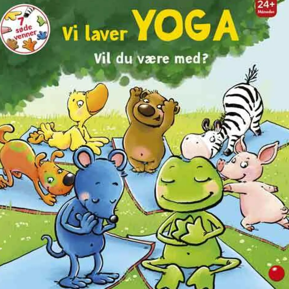 7 søde venner: Vi laver yoga
