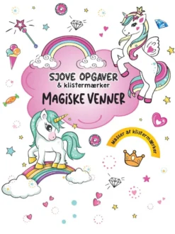 Sjove opgaver & klistermærker: Magiske venner