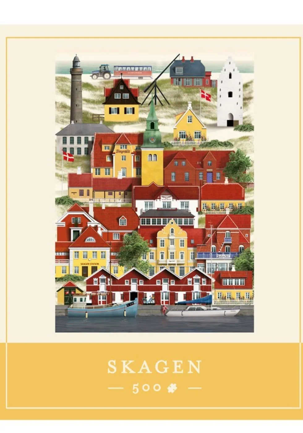 Skagen 500 brikker
