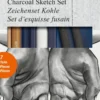 Sketch set gold Faber charcoal