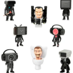 SKIBIDI TOILET MYSTERY FIGURE COLLECTOR SERIES ass
