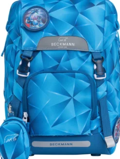 Skoletaske Beckmann 22 L Blue Lightning