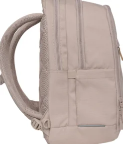 Skoletaske Beckmann Urban midi 26 liter beige