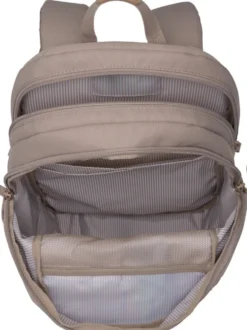 Skoletaske Beckmann Urban midi 26 liter beige