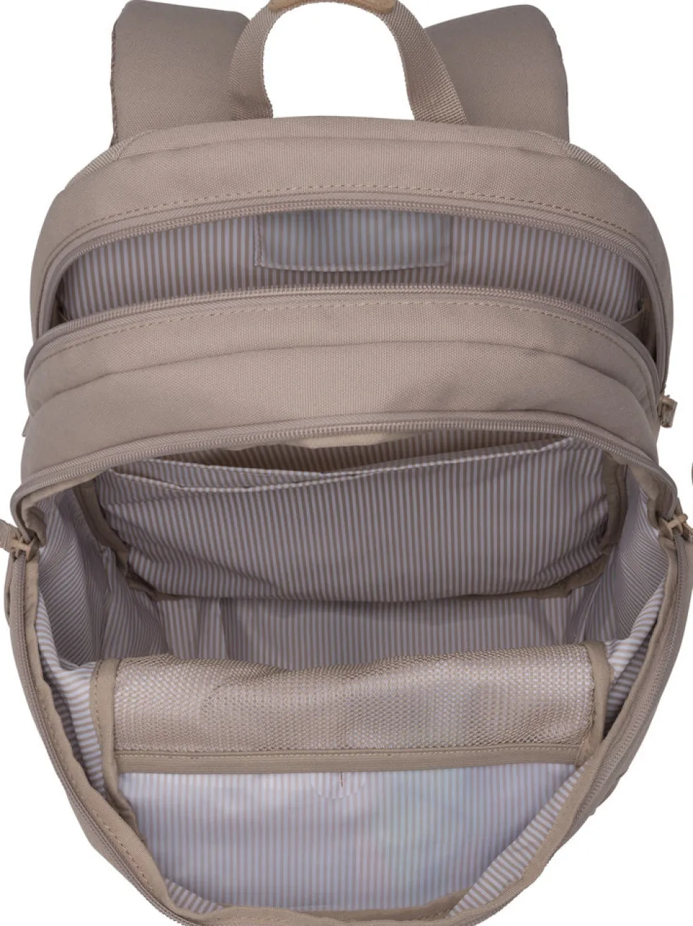 Skoletaske Beckmann Urban midi 26 liter beige