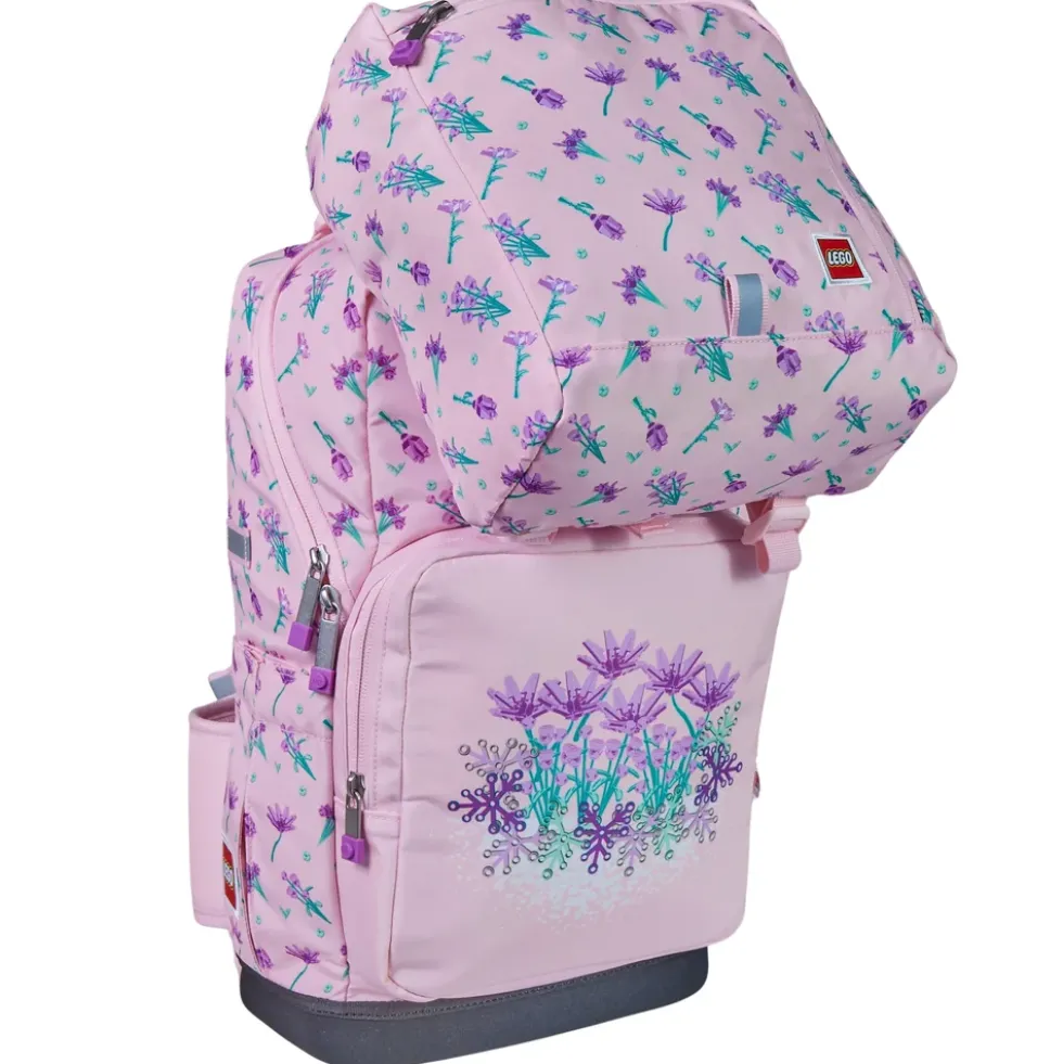 Skoletaske LEGO Optimo Flowers 20L M/GYMPOSE