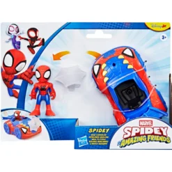 Spidey & Venner Køretøj & Figur 7,6 cm Spidey