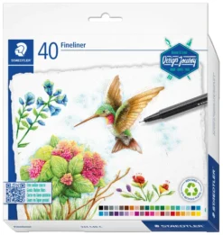 Staedtler fineliner Triplus 40 ass farver