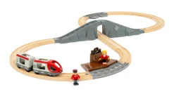 Startsæt med passagertog