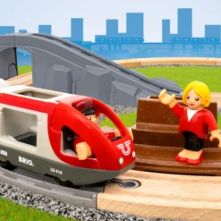 Startsæt med passagertog