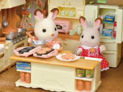 Sylvanian Families Byhus med Lys - med hemmeligt loftsrum