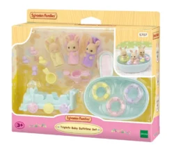 Sylvanian Families Trillingernes Badetid's sæt