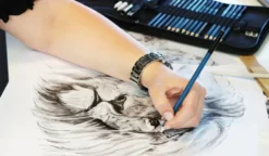 Tegnesæt graphit stylus luksus