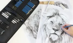Tegnesæt graphit stylus luksus