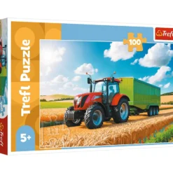 Tractor with Trailor 100 brikker