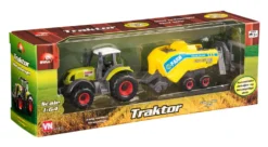 Traktor med anhænger ass