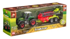 Traktor med anhænger ass