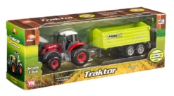 Traktor med anhænger ass