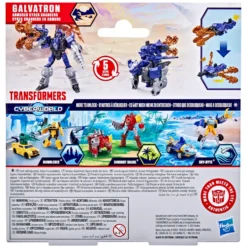 Transformers cyberworld armored cyber change ass
