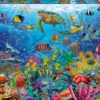 Tropical Fantasy Turtles 1000 brikker