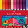 Tusser Faber-Castell 2 spidser 20 stk.