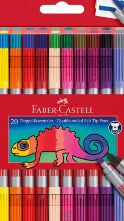 Tusser Faber-Castell 2 spidser 20 stk.