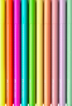 Tusser grip Faber-Castell 10 stk 5 neon 5 pastel