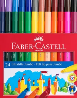 Tusser jumbo Faber-Castell 24ass