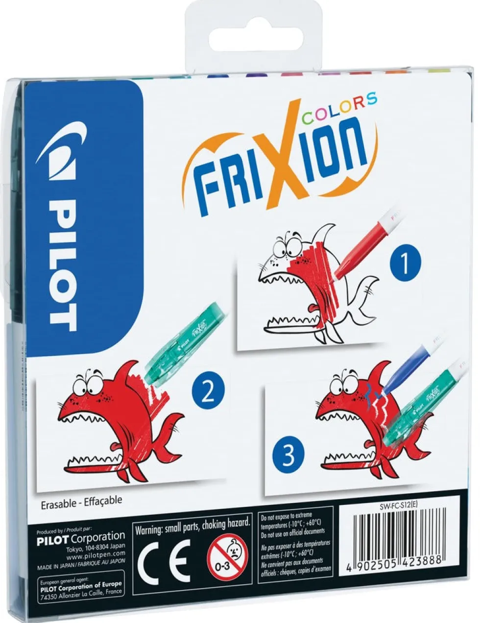 Tusser Pilot Frixion 2,5 mm 12 Stk