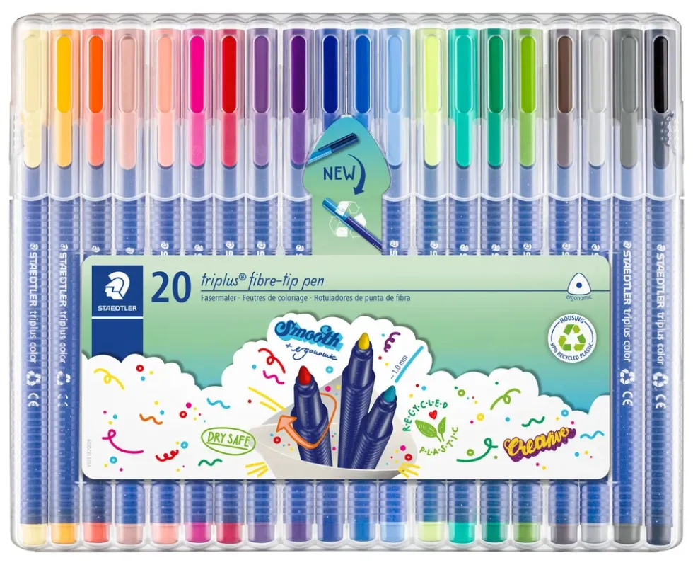 Tusser Staedtler triplus color 20 ass.
