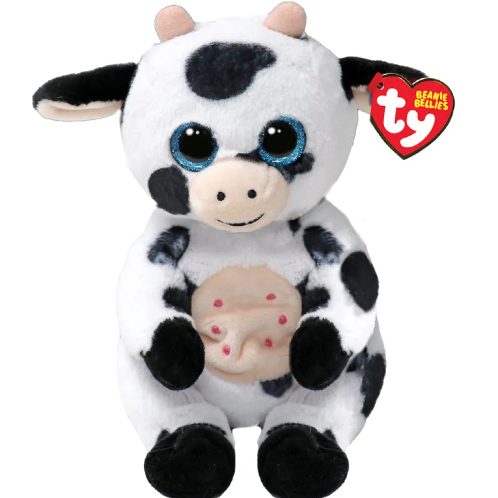 TY Herdly cow beanie bellies