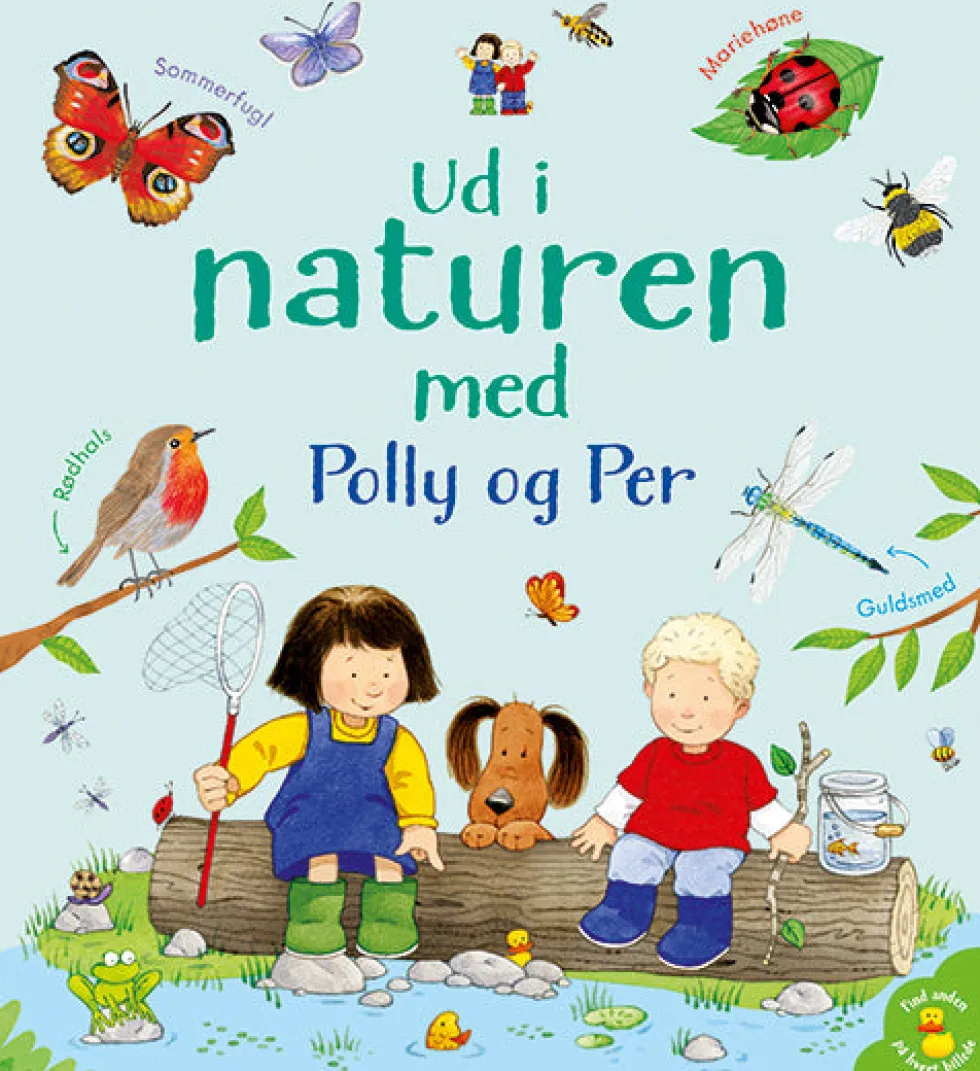 Ud i naturen med Polly og Per