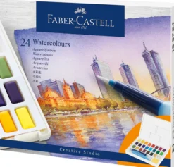 Vandfarver Faber-Castell 24 stk