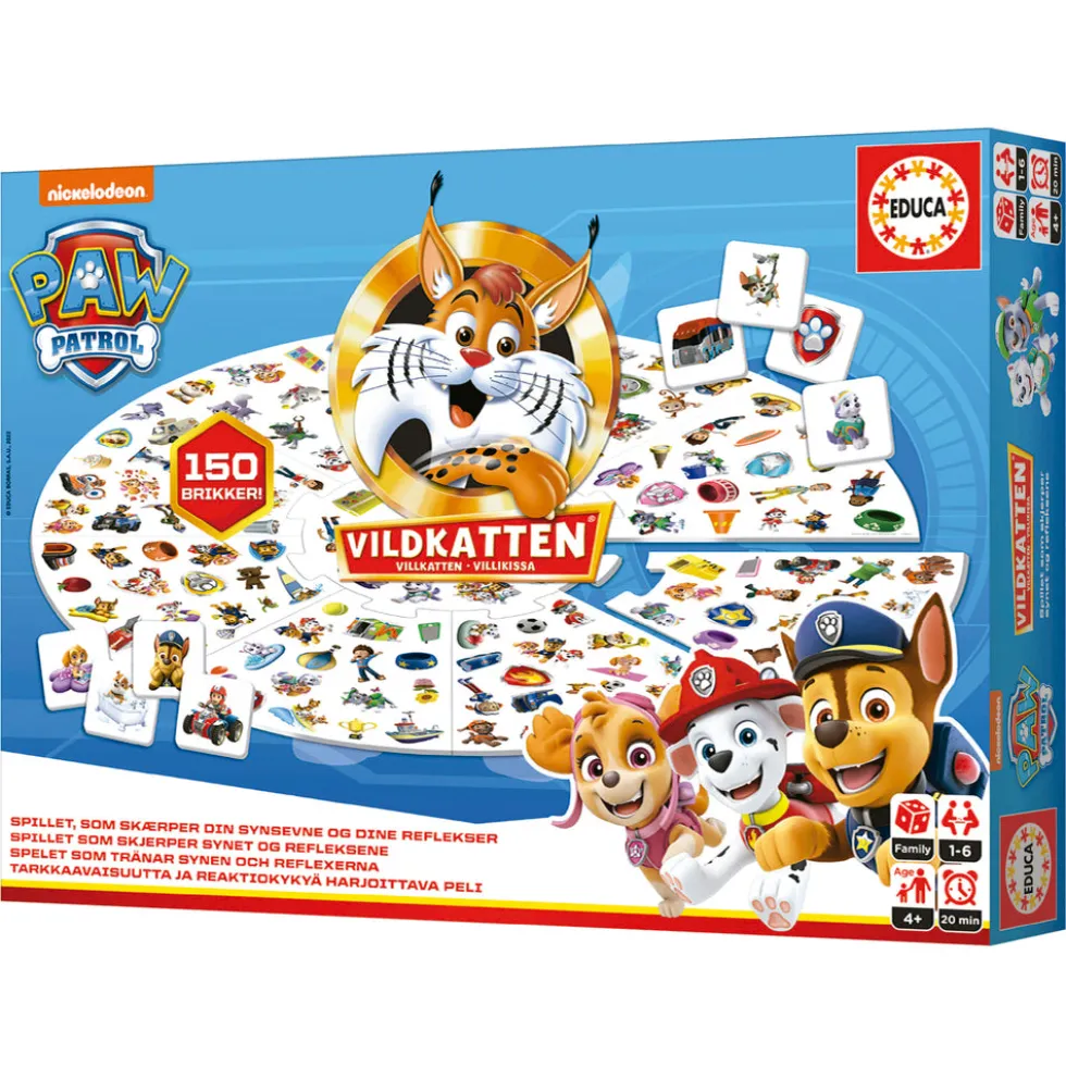 Vildkatten Paw Patrol 150 brikker