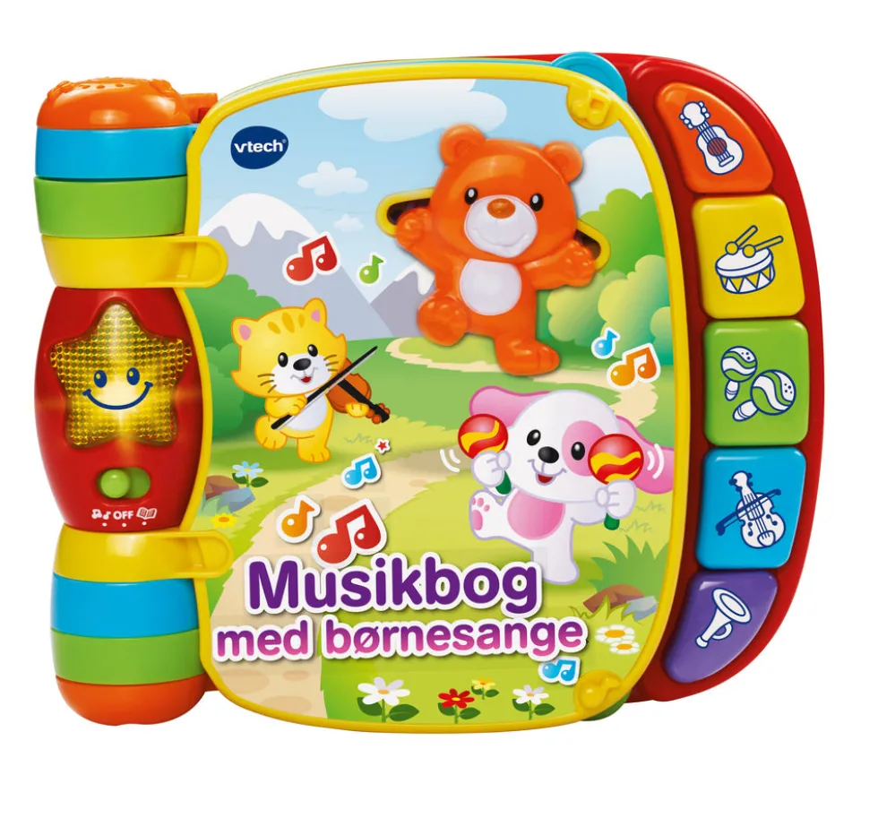 Vtech Baby musikbog med børnesange