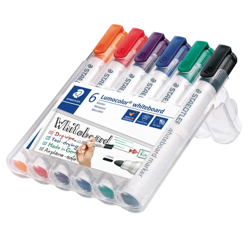 Whiteboardmarker Staedtler 6 ass. 2mm