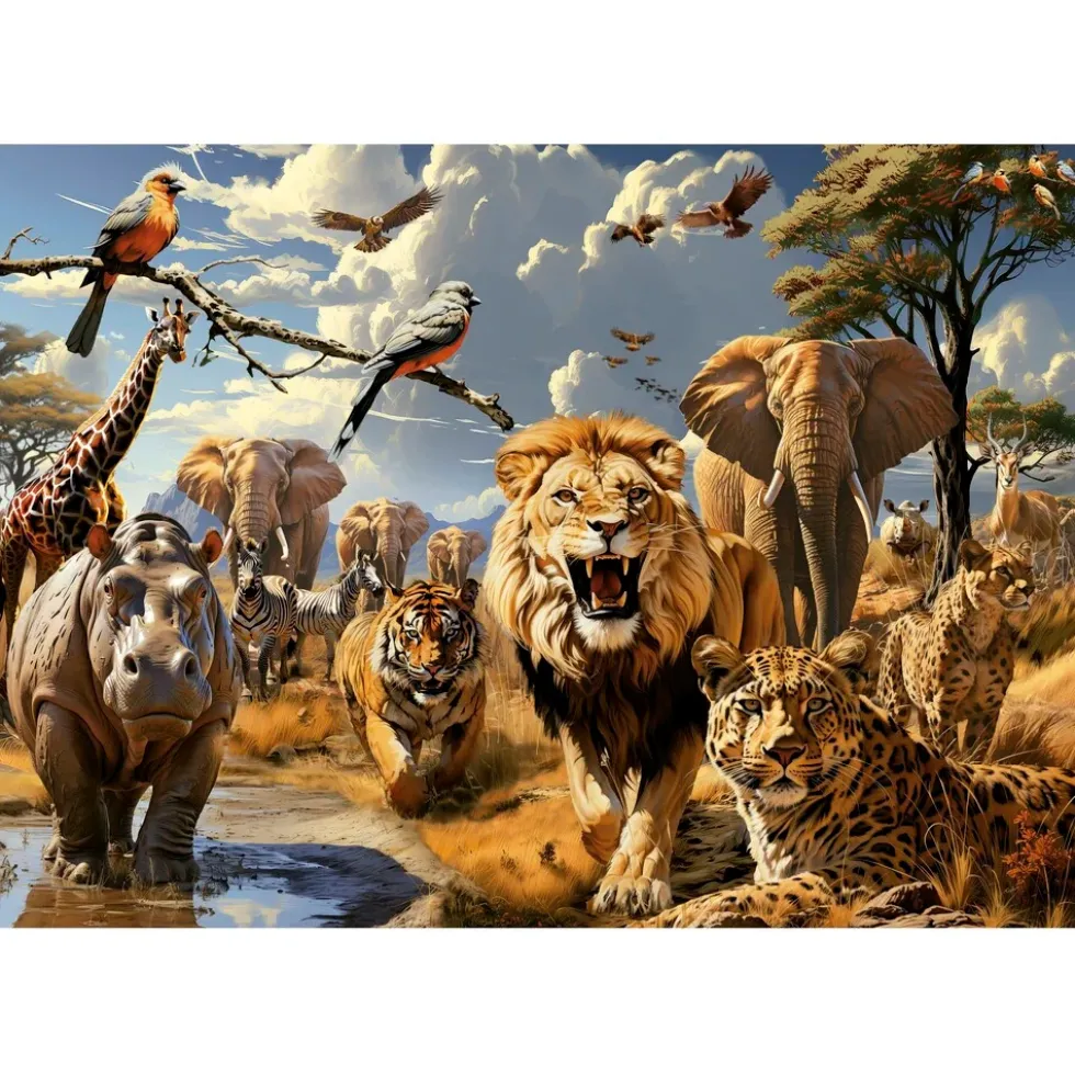 Wild Animals 1000 brikker