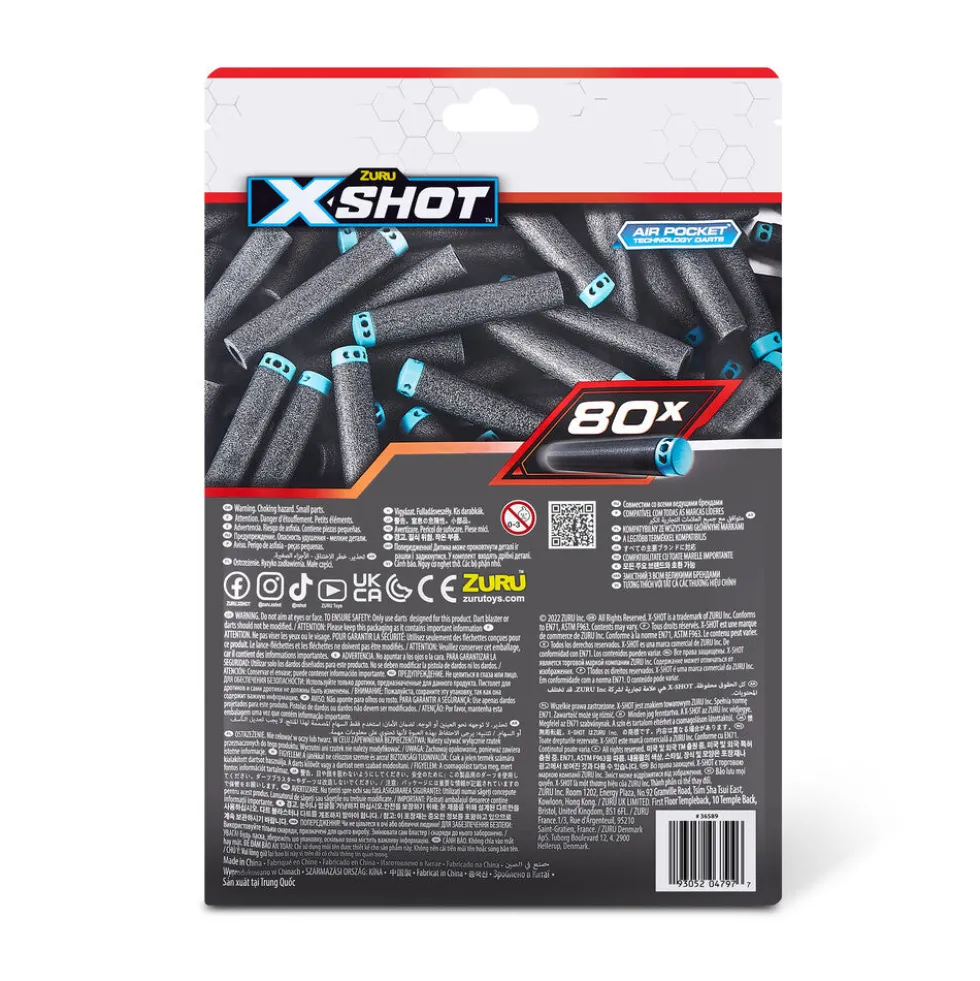 Xshot Excel 50PK Refill Darts Foilbag